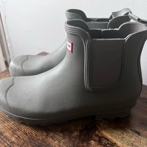Hunter Gray Rain Boots - original Chelsea Style